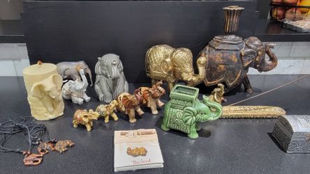 Elephant Decor Lot
