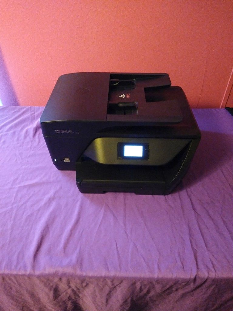 Free HP Officejet 6954 Print And Fax And Scan And Copy And Web Printer