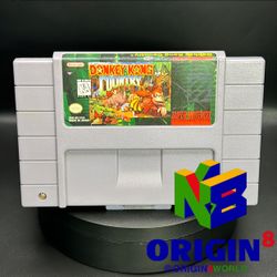 Donkey Kong Country (Super Nintendo Game, 1994) Authentic Tested Working