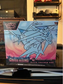 Chaos rising Pokémon center etb