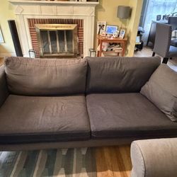 Large Gray Sofa
