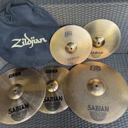 Sabian B8 Cymbal Pack w/ Zildjian Bag