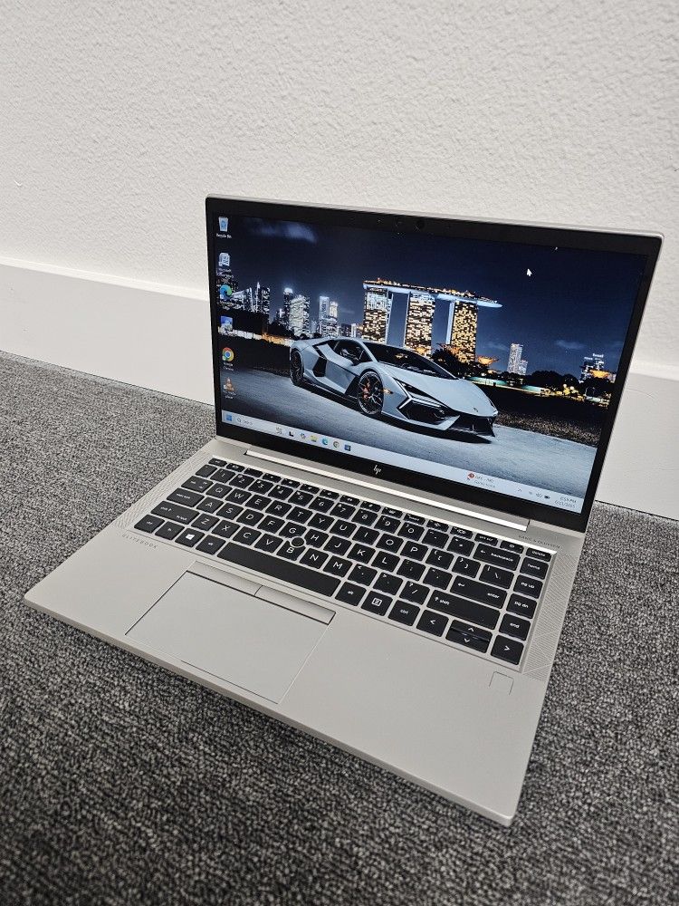 Powerful HP Elitebook 14" Full HD Business Class Laptop Intel I5 11th Gen 16GB Ram 512GB SSD Wifi 6 Camera Backlit Key HDMI Thunderbolt Windows 11 Pro