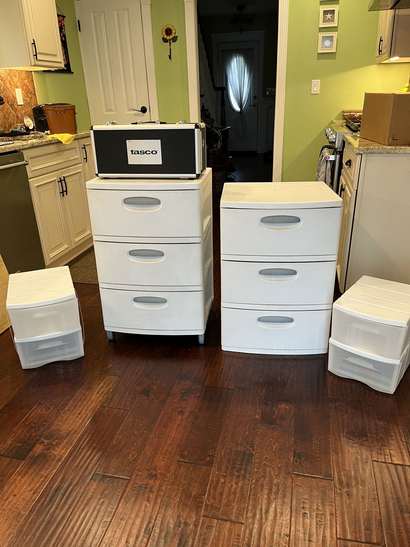 XL Heavy Duty Sterlite Storage Cabinet - 2 Available $20 Each Plus More see below 
