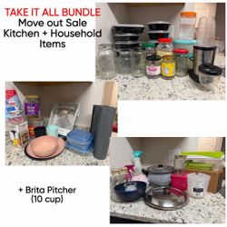 Move Out Sale - Kitchen + Household Items