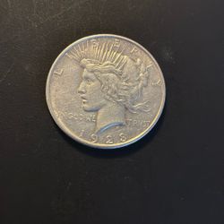 1923 D Silver Peace Dollar
