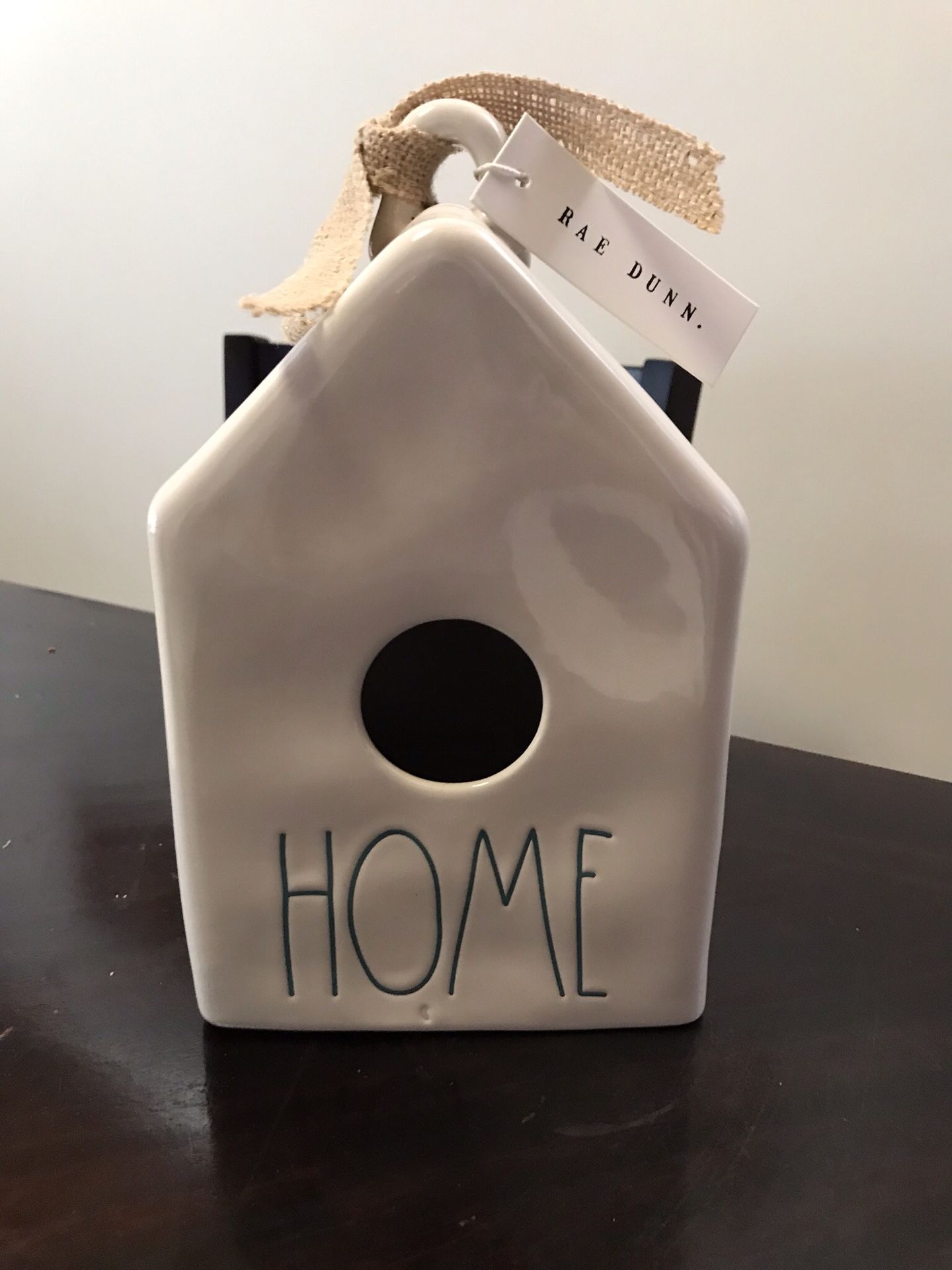 Rae Dunn “Home” Birdhouse