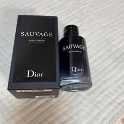 Dior sauvage men Cologne never used 3.4oz