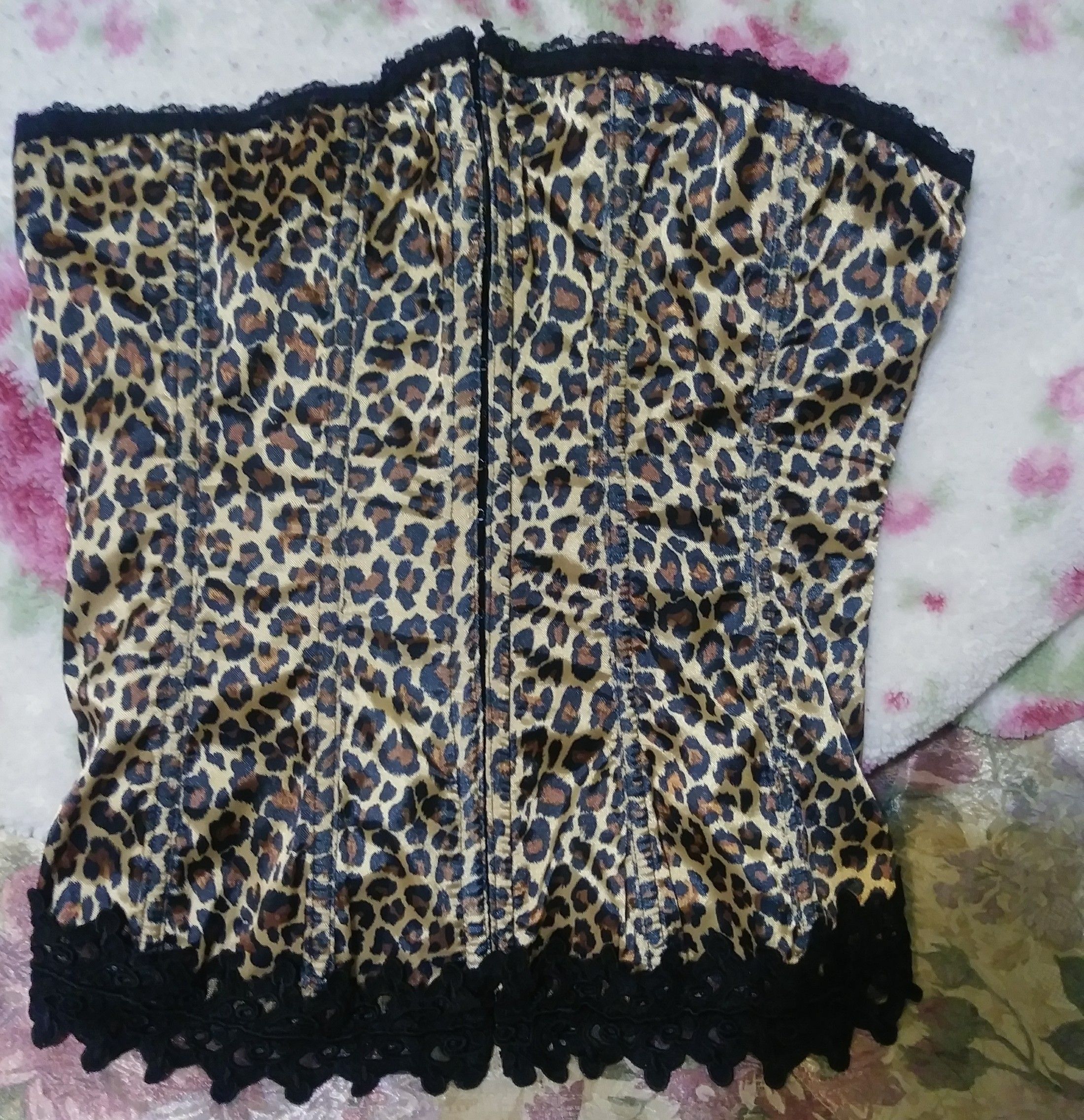 Leopard Corset
