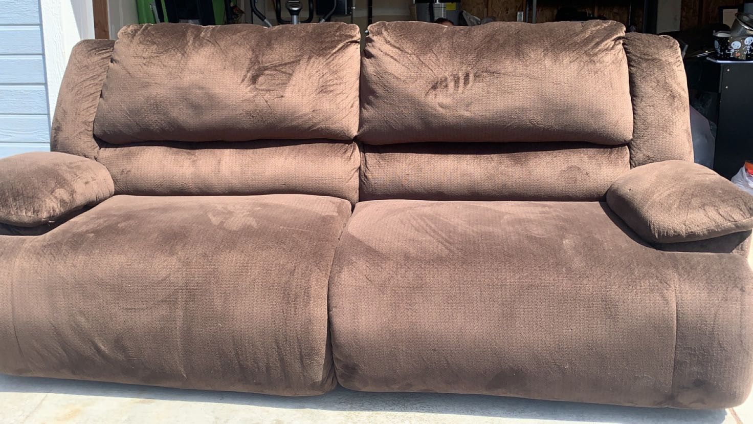 2 Brown Couches 