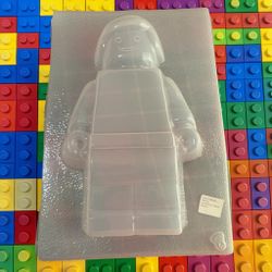 Molde de gelatina de lego gigante giant lego gelatine mold