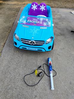 Frozen Power Wheel Car