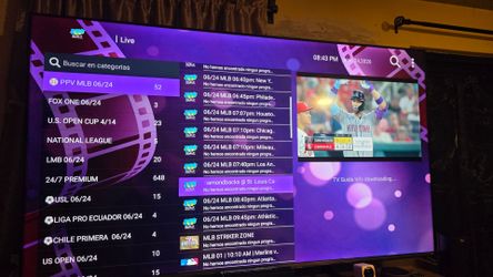 TV Channels  For Roku firestick, Tv android, Teléfonos Y Tablets Platforma Llena De TV Sports Sports Channels Todos Los Deportes, Movies, Series