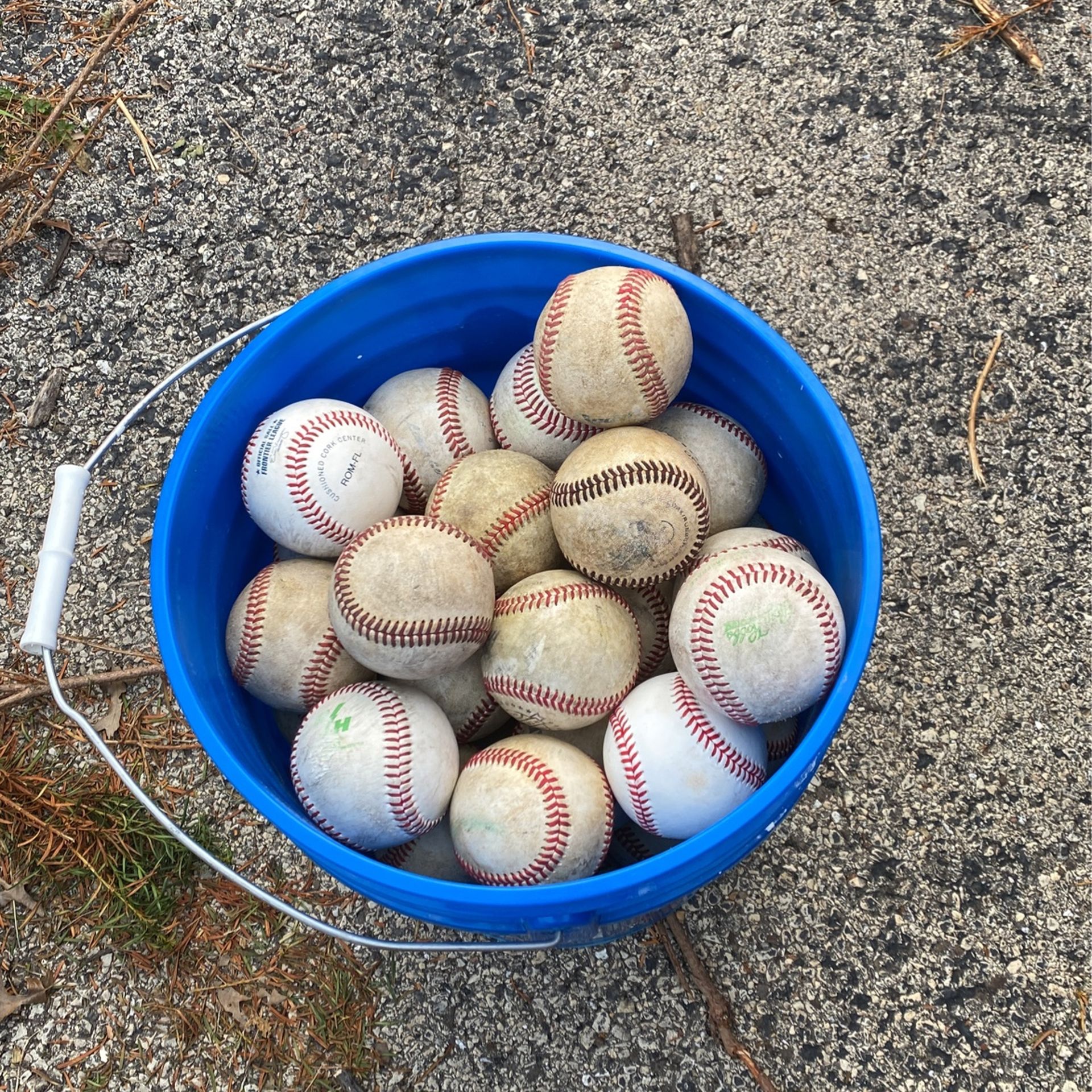 All Leather Used Baseballs