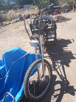 This  three wheeled peddle cab