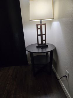 Lamps And End Tables Set