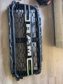2019-2024 Ram 2(contact info removed) 4500  Black Front Grille W/ | 2020 2021 2022 2023
