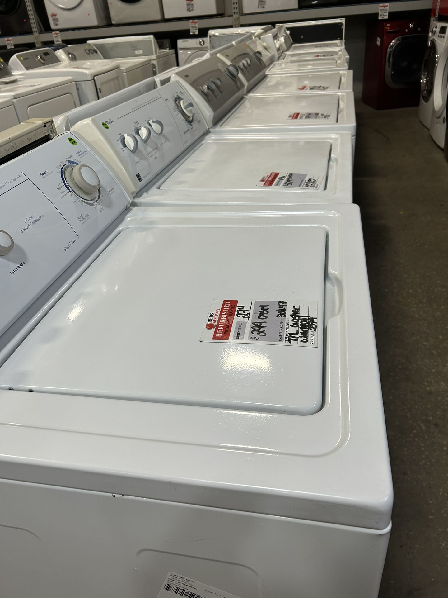 Top Load Washers - No Computer Board