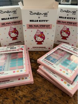 The Créme x Hello Kitty Gel Nail Strip Kit