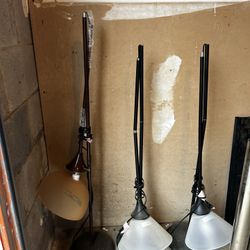 3 Floor Lamps 