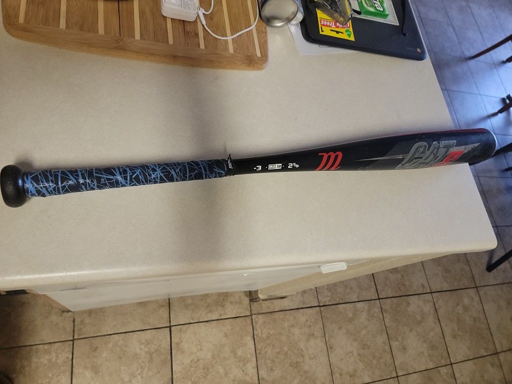 MARUCCI CAT8 31/28. -3. BASEBALL BAT ALLOY 2 5/8  BBCOR $80  FIRM PRICE 