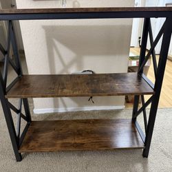 Console Table With Metal Legs