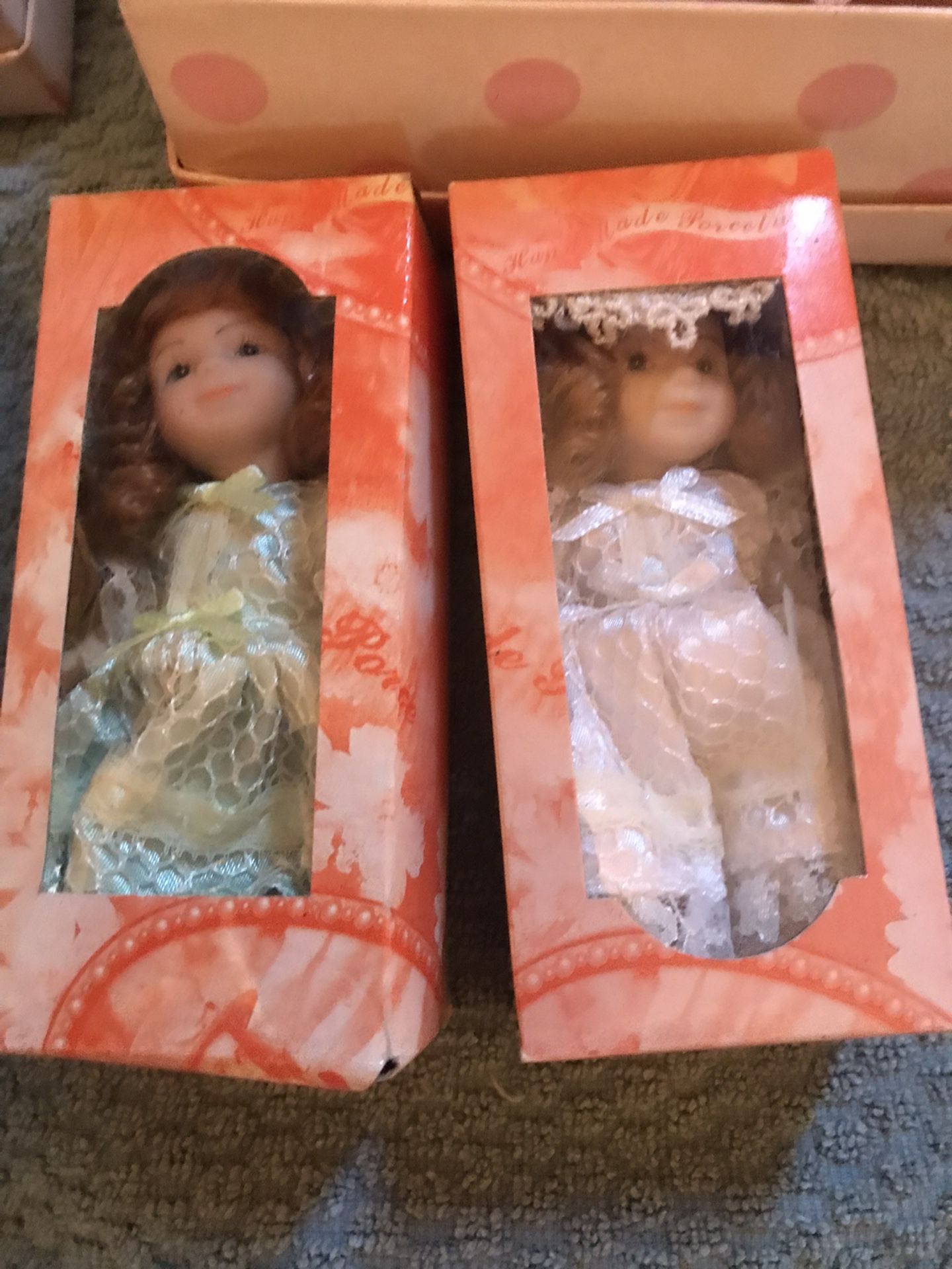  10  Small Porcelain Dolls 