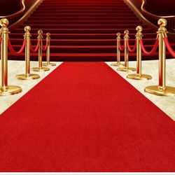 Red Carpet Runner Extra Thick Waterproof 