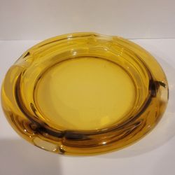 Antique Glass Cigar Ashtray