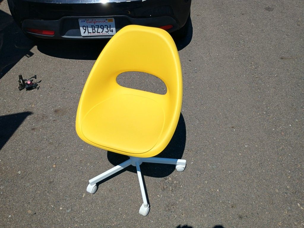 Yellow Chair From Ikea