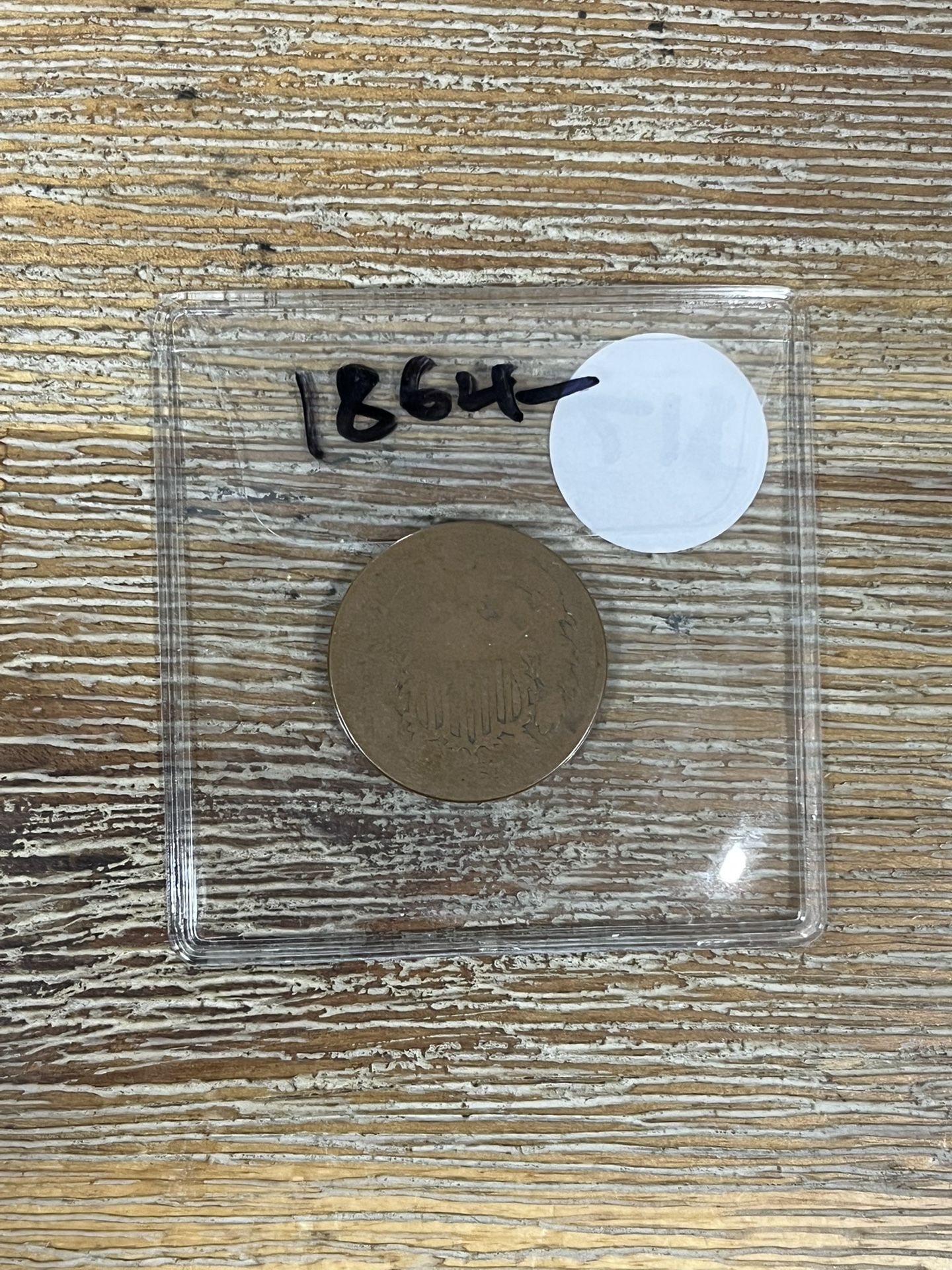 1864 2 Cent Piece Coin Civil War