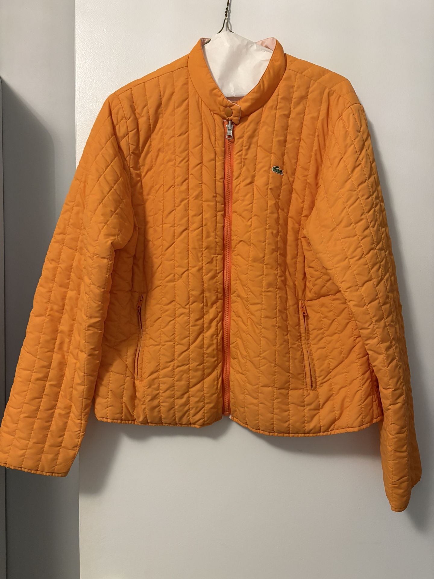 Ladies Lacoste Classic Reversible Alligator Logo Jacket