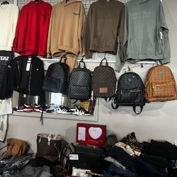 Hoodies Back packs Shoes Glasses Hats Belts Purples N More