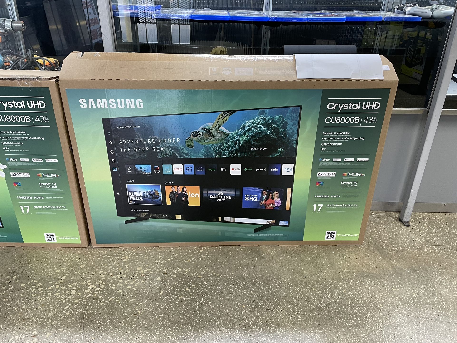 Samsung Tv 43” Cu8000b Crystal UHD