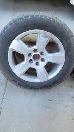 Chevy silverado stock rims