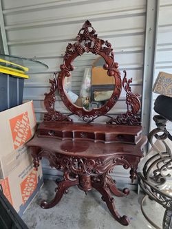 Big Wood Console Table