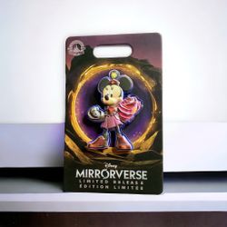 NEW Walt Disney Parks Mirrorverse Limited Release Pin Minnie Mouse 