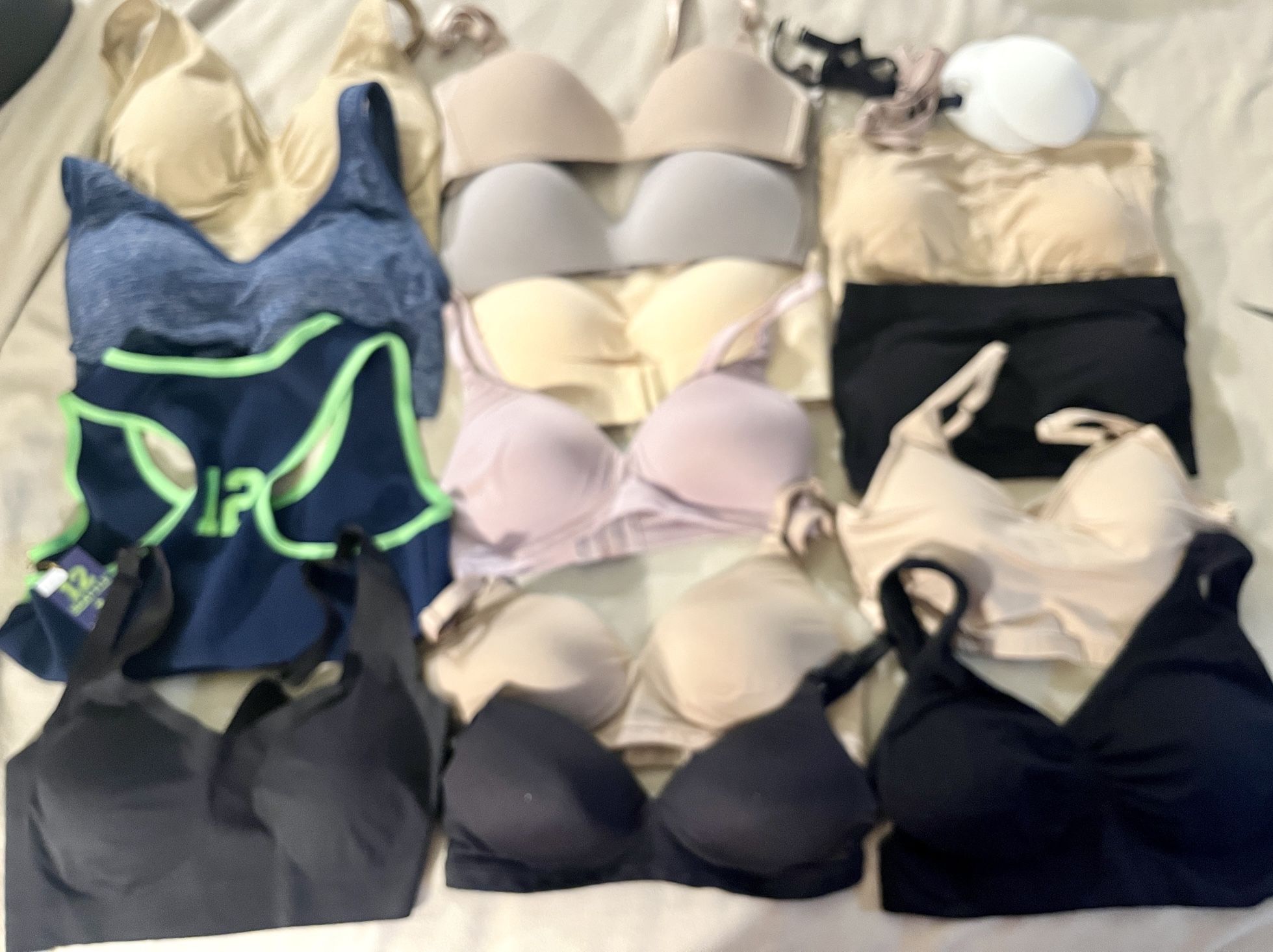 14 Bras Size 36 A No Wire Good Condition
