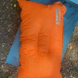 Onwego Travel Camping Orange Inflatable Pillow