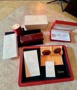 Vintage Cartier Sunglasses Mid 1988 / 1990  100% Authentic