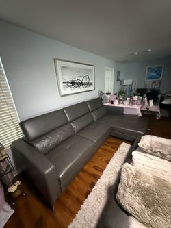 Big grey living room set