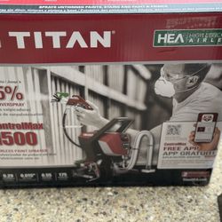 Titan ControlMax 1500 High Efficiency Airless Paint Sprayer, HEA technology