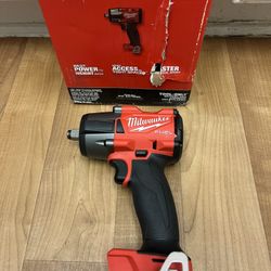 Milwaukee M18 FUEL Gen-2 18V Lithium-lon Brushless Cordless Mid Torque 1/2 in. Impact Wrench w/Friction Ring (Tool-Only)