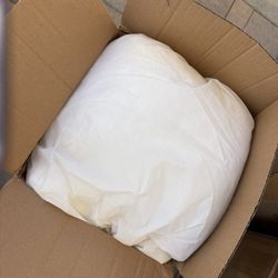 Two Throw Pillow Insert, Lightweight Soft Polyester Down Alternative Decorative Pillow, Sham Stuffer, Machine Washable.  (White, 18x18)