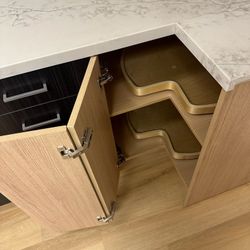 Lazy Susan Kitchen Cabinet 