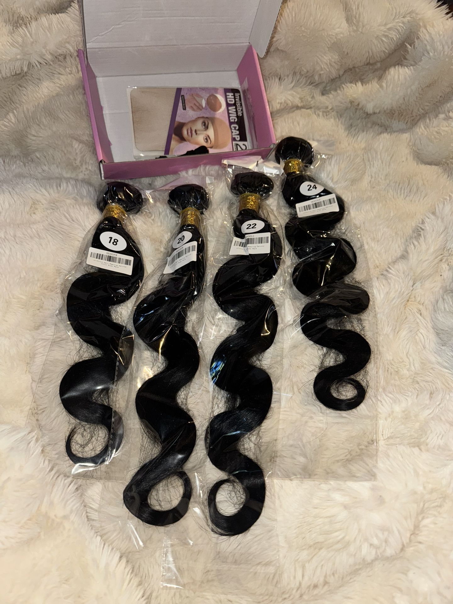 12A Human Hair Bundles 18 20 22 24 Inch Body Wave Bundles Human Hair