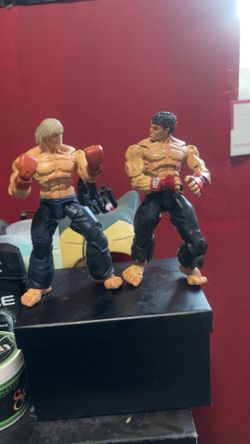 Neca, Street Fighter Figures!! (Ken And Ryu) Legit!!