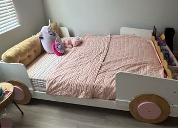 Whimsical Toddler / Kids Bed 🚘✨