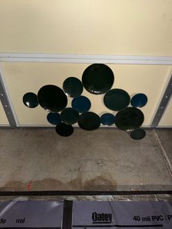 Metal Circle Wall Art Sculpture