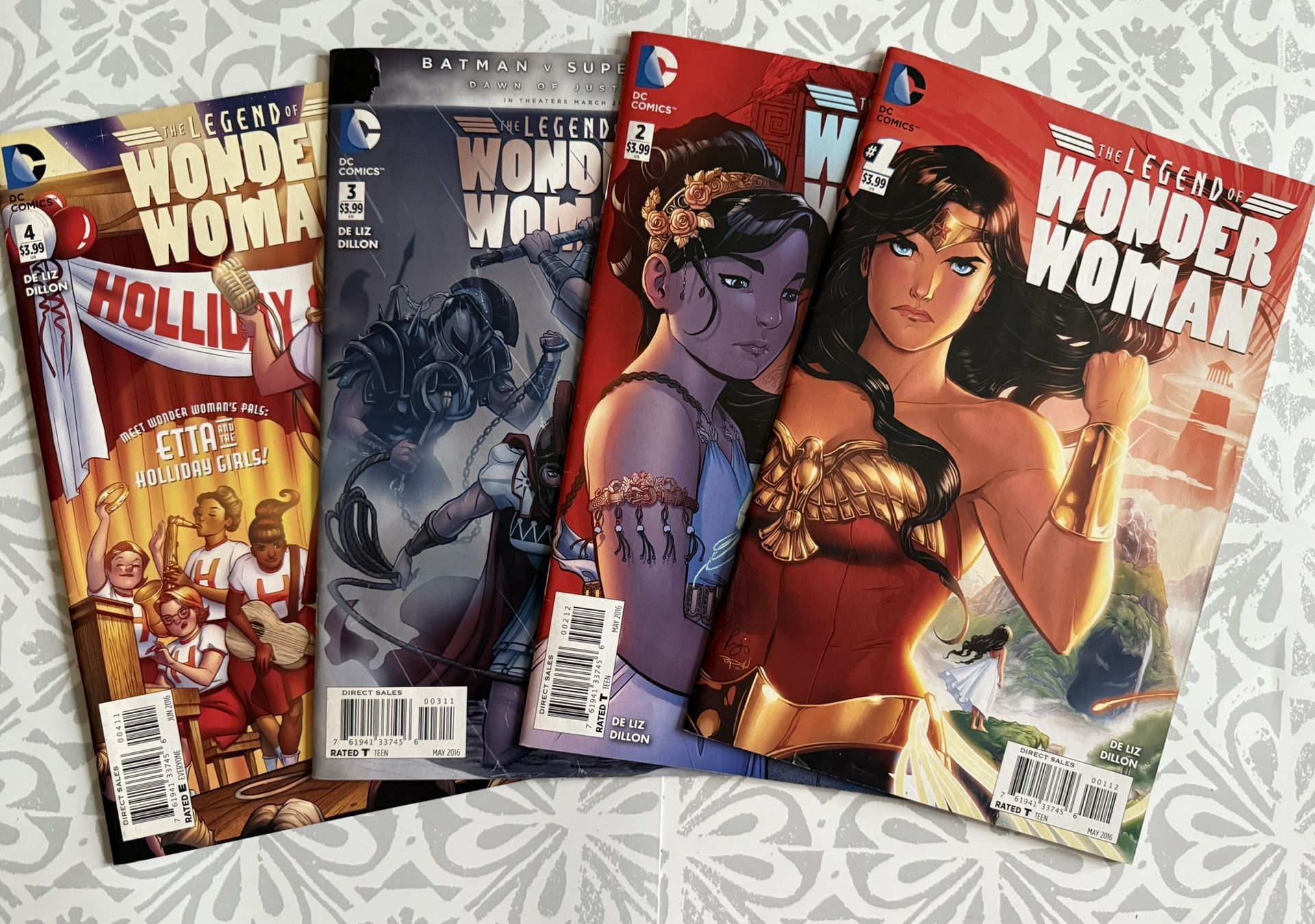 The Legend of Wonder Woman (2016) 1-4